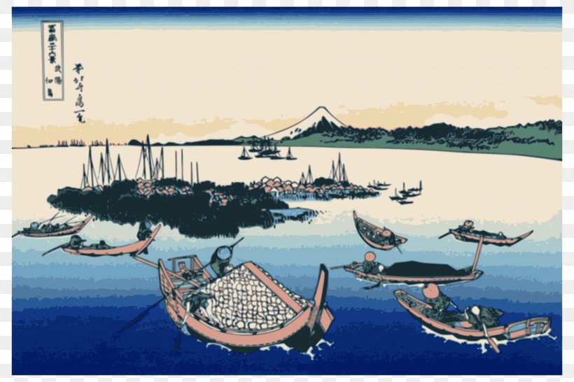 Thirty-six Views Of Mount Fuji The Great Wave Off Kanagawa Musashi Province Edo, PNG, 2400x1600px, Mount Fuji, Art, Boat, Canvas Print, Edo Download Free