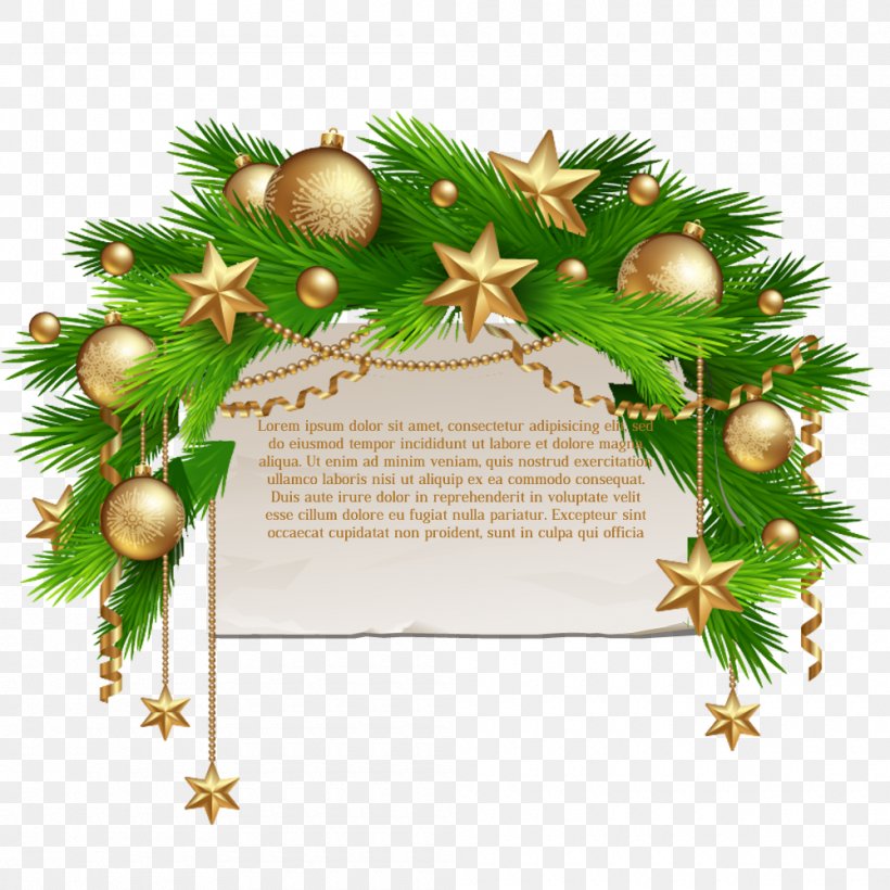 Christmas Ornament New Year's Day Christmas Card, PNG, 1000x1000px, Christmas, Branch, Christmas And Holiday Season, Christmas Card, Christmas Decoration Download Free