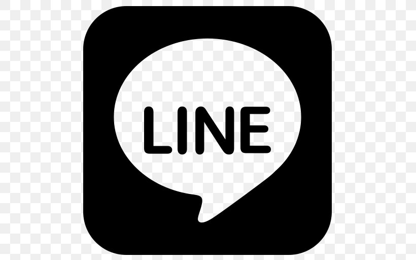 LINE Font Awesome, PNG, 512x512px, Font Awesome, Black And White, Blog, Brand, Facebook Messenger Download Free