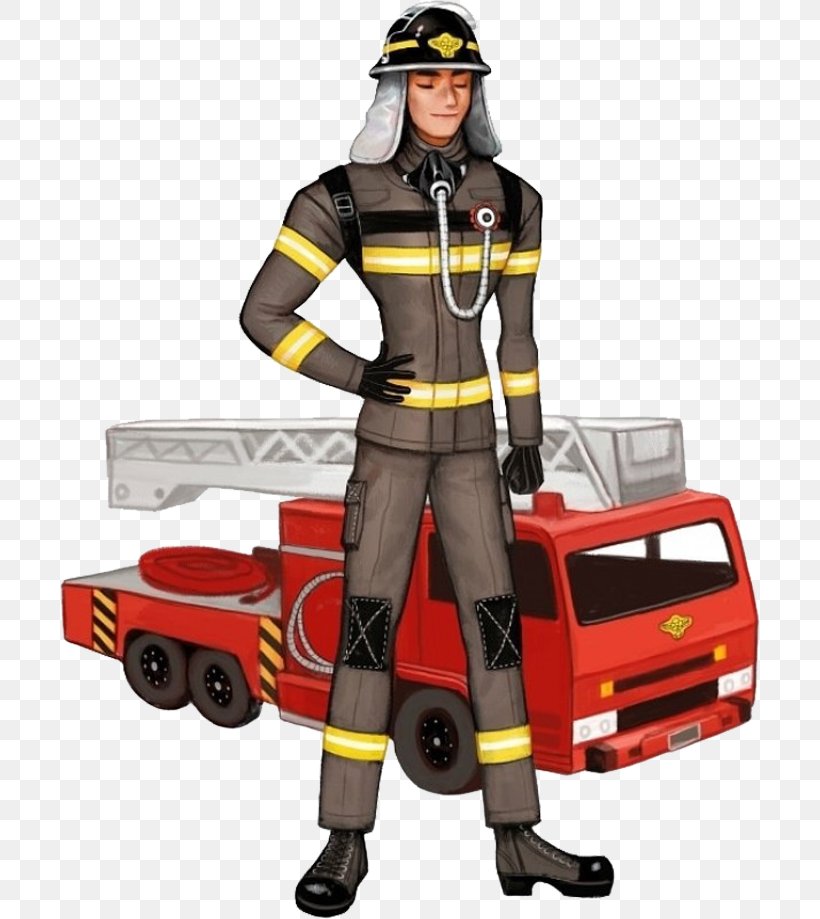 Firefighter Fire Engine Firefighting, PNG, 700x919px, Firefighter, Emergency Service, Figurine, Fire Engine, Fire Safety Download Free