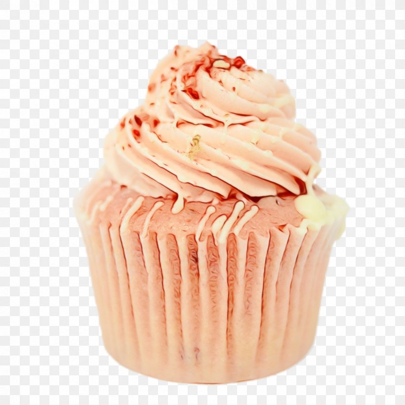Food Cupcake Buttercream Icing Dessert, PNG, 1200x1200px, Watercolor, Baking Cup, Buttercream, Cuisine, Cupcake Download Free