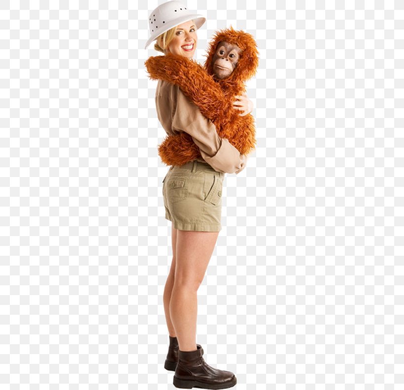 Orangutan Costume Party Puppet Halloween Costume, PNG, 500x793px, Orangutan, Clothing, Cosplay, Costume, Costume Party Download Free