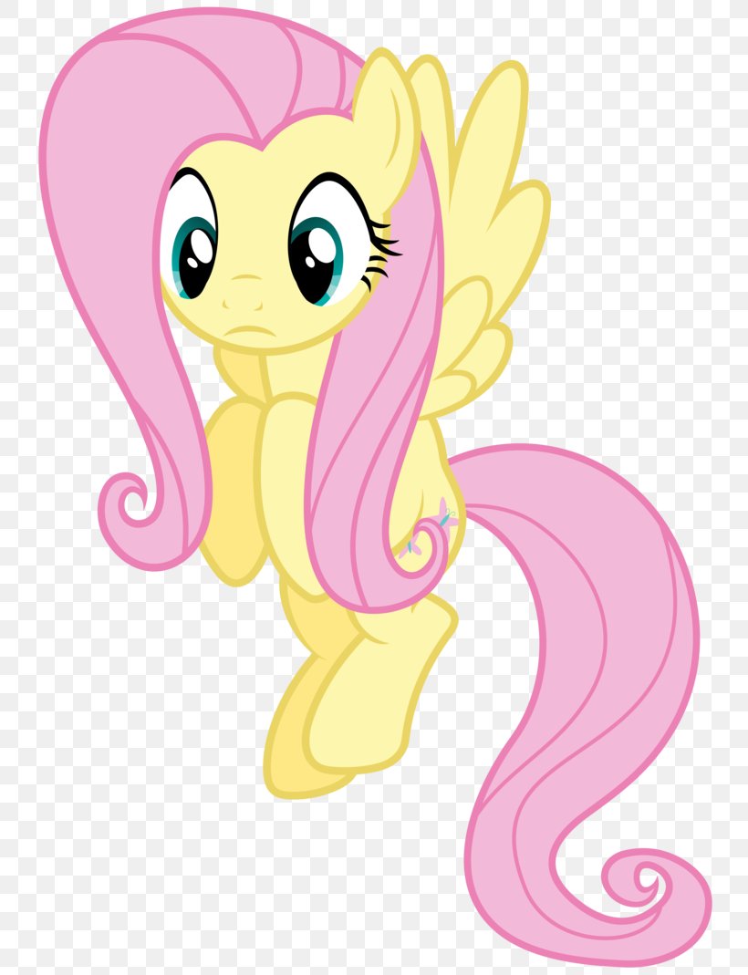 Pony Fluttershy Pinkie Pie Rainbow Dash DeviantArt, PNG, 748x1069px, Watercolor, Cartoon, Flower, Frame, Heart Download Free