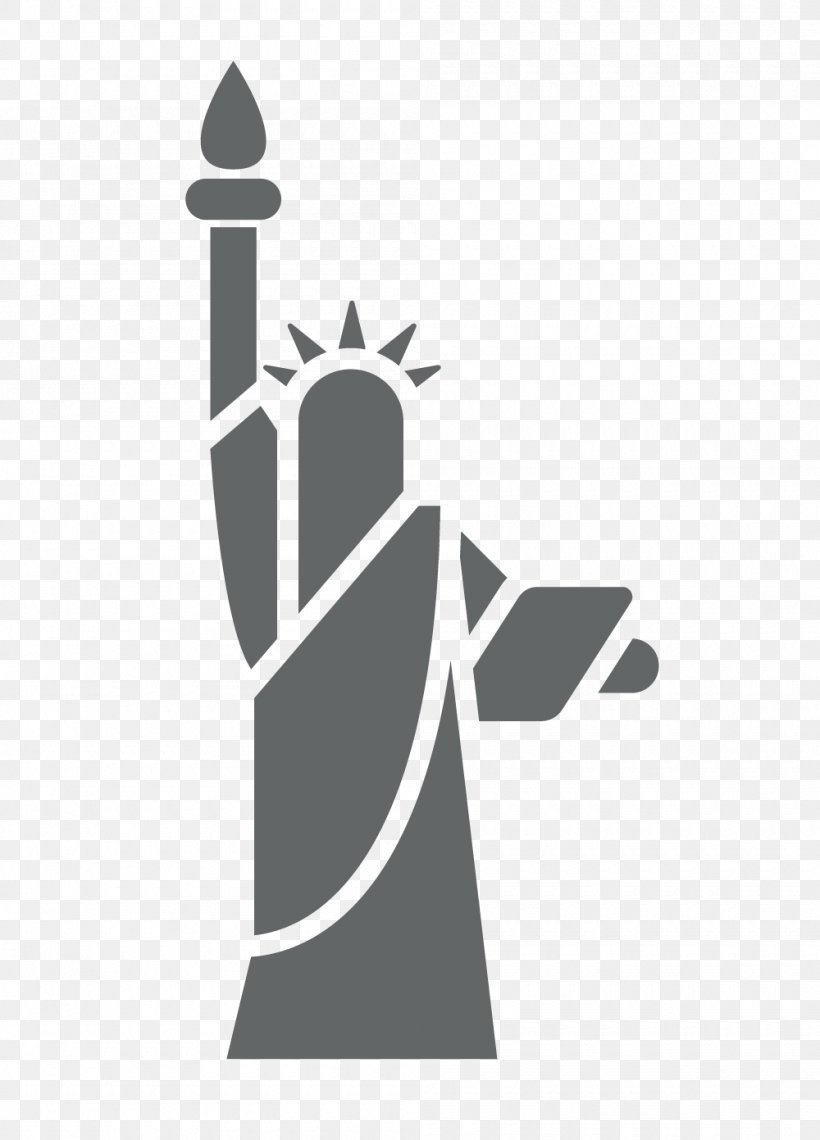 Statue Of Liberty Clip Art, PNG, 1000x1391px, Statue Of Liberty, Black, Black And White, Brand, Finger Download Free