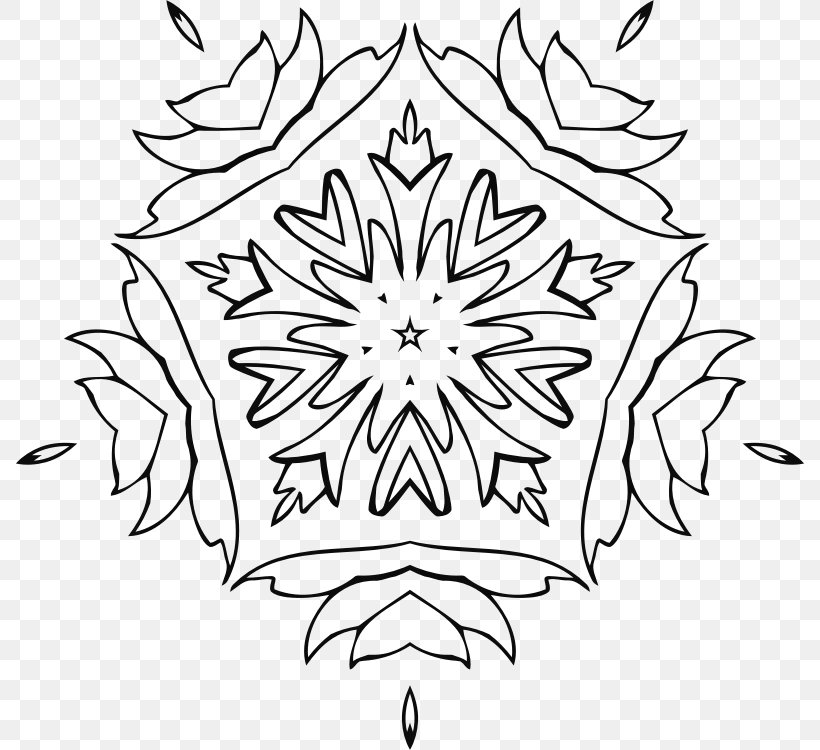 Visual Arts Black And White Floral Design, PNG, 790x750px, Visual Arts, Area, Art, Artwork, Black And White Download Free