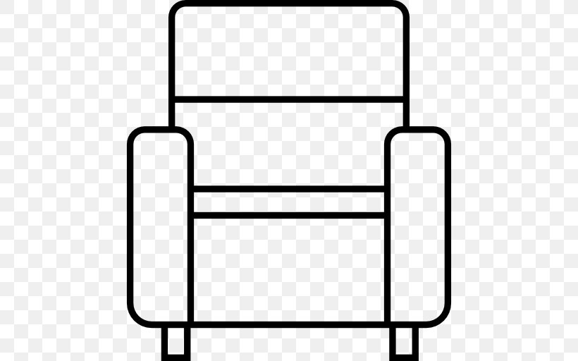 Furniture Bedside Tables Couch, PNG, 512x512px, Furniture, Area, Bedside Tables, Black, Black And White Download Free