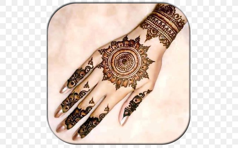 Mehndi Design Download, PNG, 512x512px, Mehndi, Android, Finger, Google Play, Hand Download Free