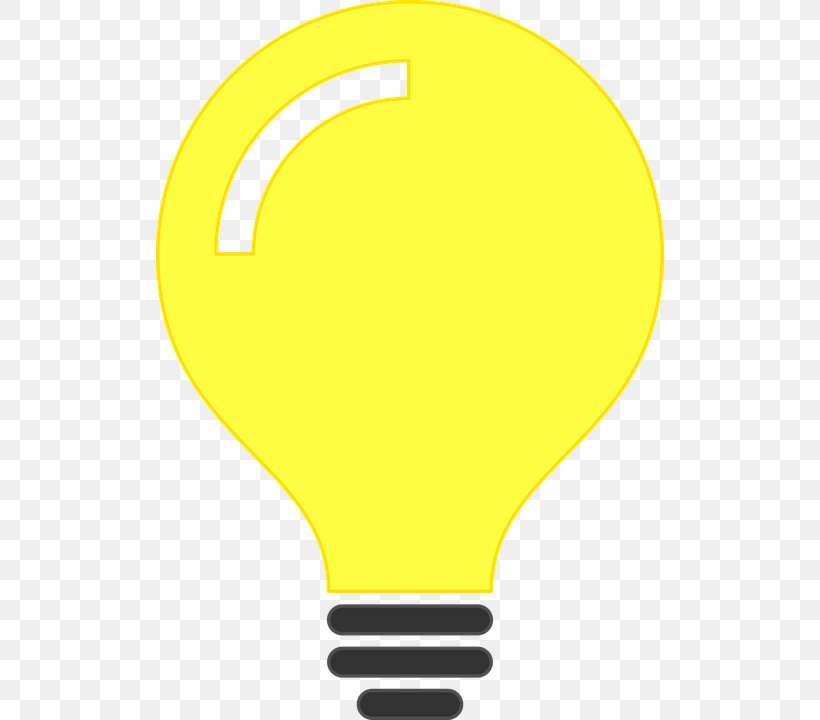 The Light Bulb Clip Art Incandescent Light Bulb Openclipart, PNG, 508x720px, Light, Area, Electric Light, Incandescent Light Bulb, Lamp Download Free