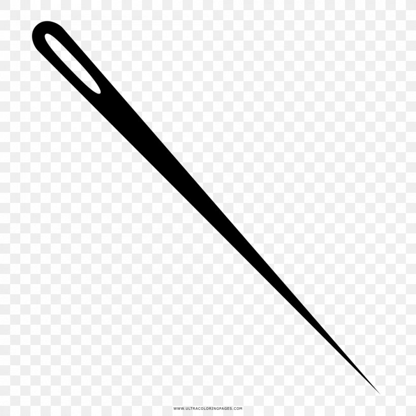 Drawing Coloring Book Hand-Sewing Needles Spear, PNG, 1000x1000px, Drawing, Animaatio, Black And White, Button, Coloring Book Download Free