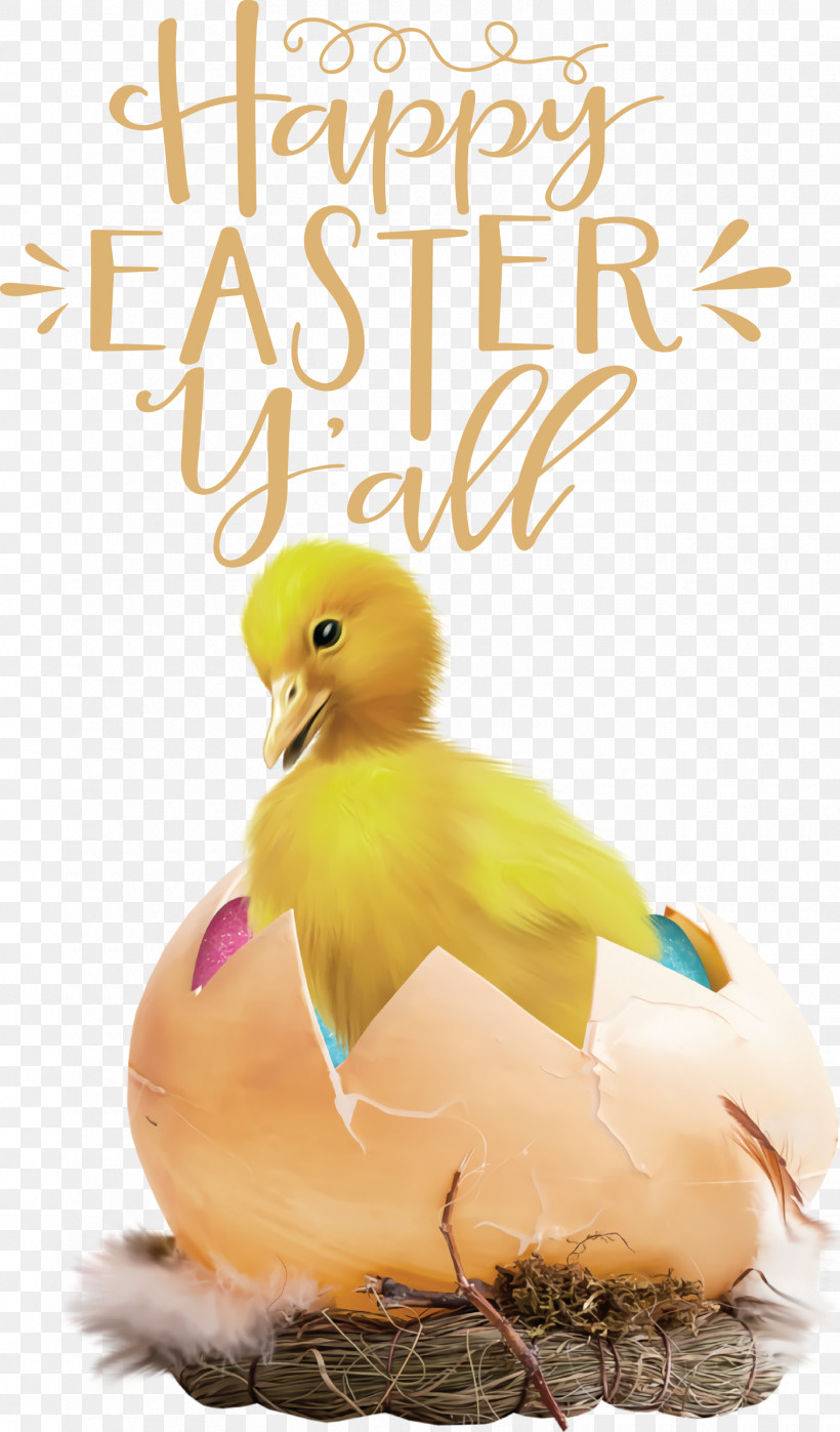 Happy Easter Easter Sunday Easter, PNG, 1760x3000px, Happy Easter, Beak, Biology, Birds, Duck Download Free