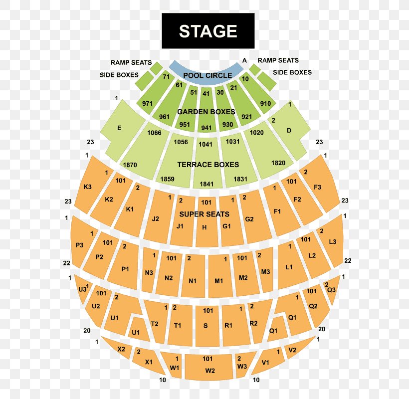Hollywood Bowl Seating Assignment Concert Seating Plan, PNG, 800x800px, Hollywood Bowl, Architecture, Area, Box, Bruno Mars Download Free