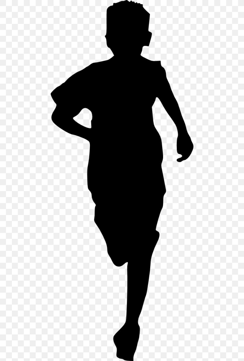 Clip Art Silhouette Vector Graphics Image, PNG, 480x1209px, Silhouette, Blackandwhite, Man, Running, Shadow Download Free