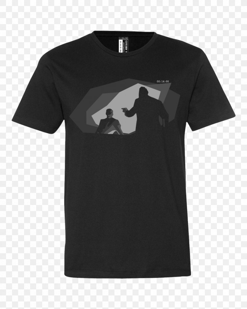 Printed T-shirt Hoodie Clothing, PNG, 1000x1250px, Tshirt, Active Shirt, Black, Brand, Clothing Download Free