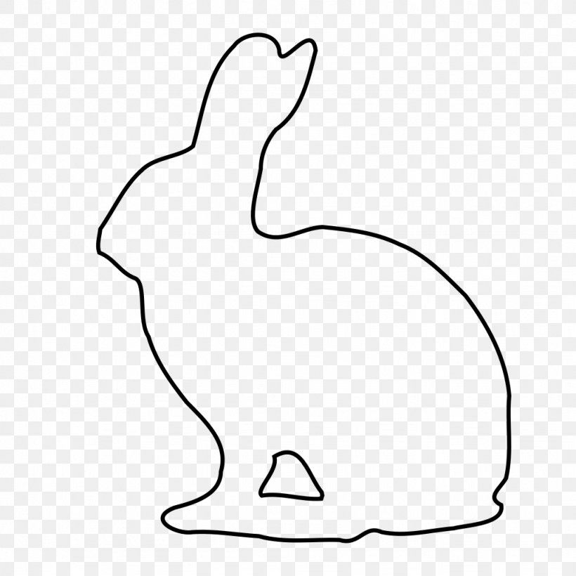 Rabbit Hare Duck Easter Bunny Clip Art, PNG, 1024x1024px, Rabbit, Animal, Area, Arm, Art Download Free