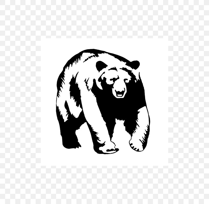 American Black Bear Wall Decal Grizzly Bear, PNG, 800x800px, Bear, American Black Bear, Bear Hunting, Biggame Hunting, Black Download Free