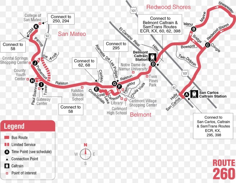 Bus SamTrans Caltrain Public Transport Los Angeles County Metropolitan Transportation Authority, PNG, 1100x853px, Bus, Area, Bus Stop, Caltrain, Ligne De Bus Download Free