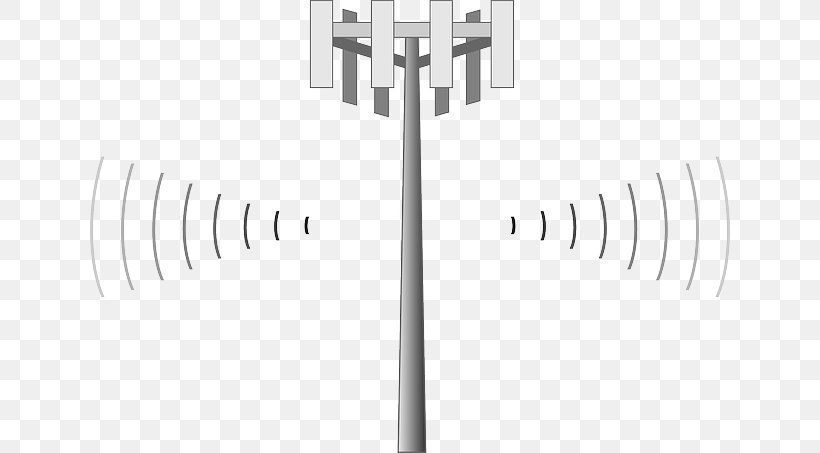 Cell Site Telecommunications Tower Mobile Phones Clip Art, PNG, 640x453px, Cell Site, Aerials, Black And White, Cellular Network, Computer Network Download Free