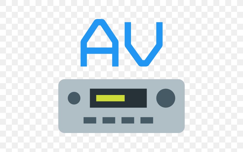 AV Receiver Radio Receiver, PNG, 512x512px, Av Receiver, Amplifier, Area, Audio, Brand Download Free