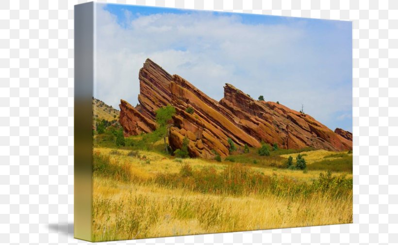 Red Rocks Amphitheatre Painting Gallery Wrap Ecoregion Prairie, PNG, 650x504px, Red Rocks Amphitheatre, Art, Canvas, Colorado, Ecoregion Download Free