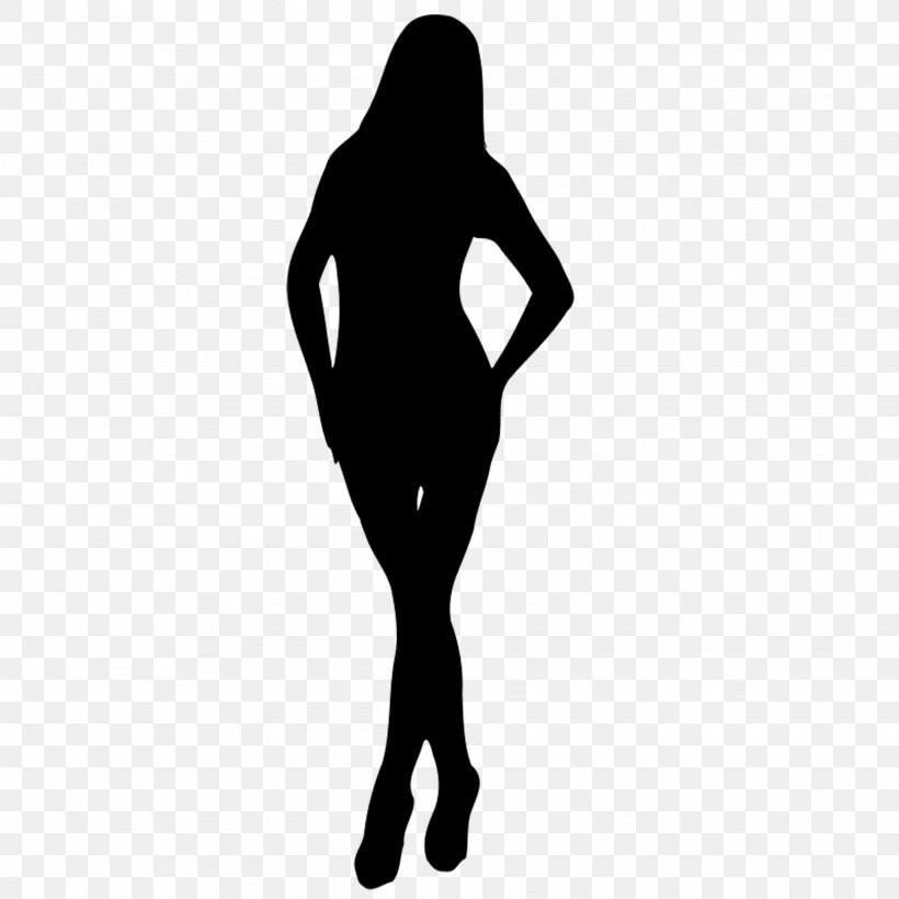 Silhouette Woman Clip Art, PNG, 2048x2048px, Silhouette, Abdomen, Arm, Black, Black And White Download Free