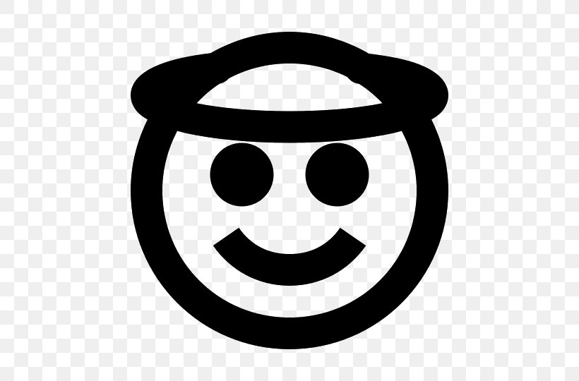 Smiley Emoticon Symbol Clip Art, PNG, 540x540px, Smiley, Black And White, Emoticon, Facial Expression, Icon Design Download Free