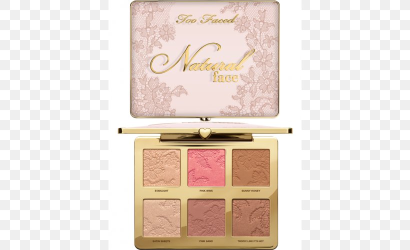 Too Faced Natural Face Palette Too Faced Natural Eyes Cosmetics Eye Shadow, PNG, 500x500px, Cosmetics, Beauty, Bronzer, Eye Shadow, Face Download Free