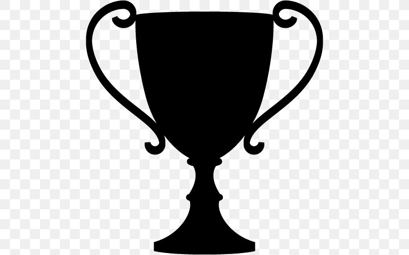 Trophy Award Clip Art, PNG, 512x512px, Trophy, Award, Black And White, Cup, Drinkware Download Free