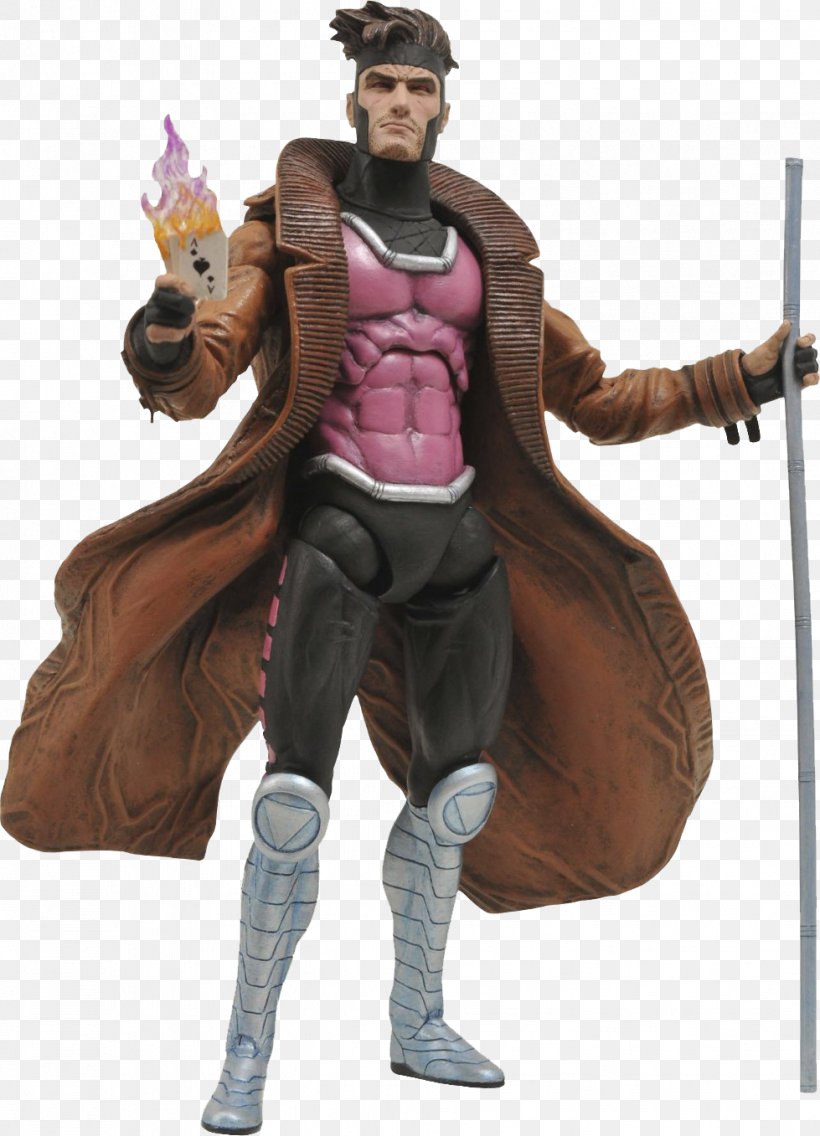 Gambit Amazon.com Action & Toy Figures Marvel Select Diamond Select Toys, PNG, 979x1357px, Gambit, Action Figure, Action Toy Figures, Amazoncom, Costume Download Free