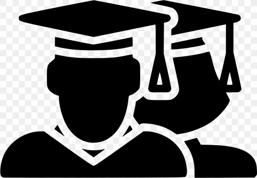 Graduation Ceremony Student Clip Art, PNG, 981x682px, Graduation Ceremony, Academic Degree, Black And White, Brand, College Download Free