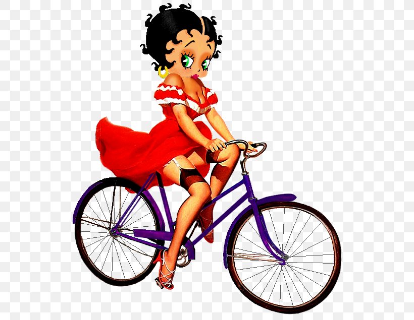 Betty Boop DeviantArt Diastereomer Bicycle, PNG, 541x635px, Betty Boop, Art, Bicycle, Bicycle Accessory, Bicycle Frame Download Free