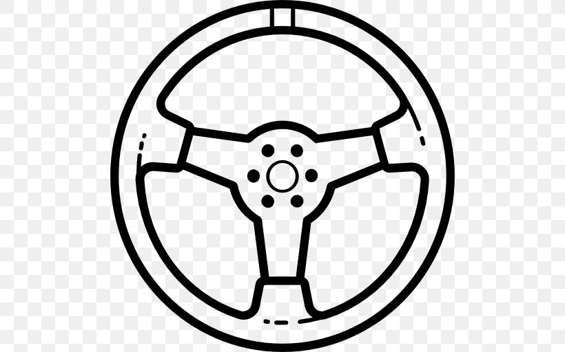 Car Rental Driving Vehicle Brake, PNG, 512x512px, Car, Auto Part, Bicycle Wheel, Black And White, Brake Download Free