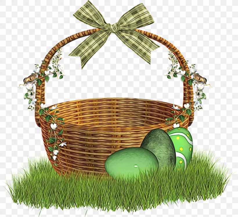 Gift Basket Grass Basket Picnic Basket Hamper, PNG, 1488x1359px, Watercolor, Basket, Easter, Gift Basket, Grass Download Free