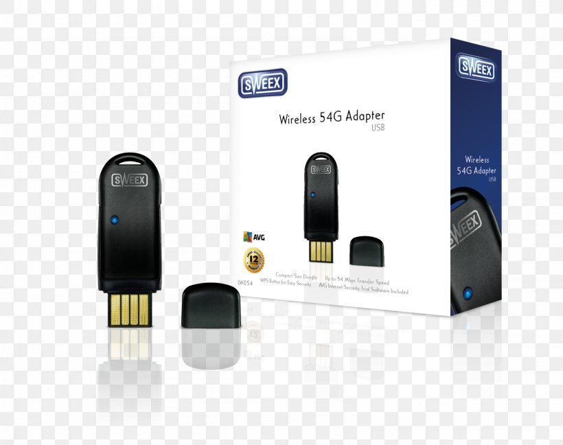 USB Adapter Sweex Wireless 54g Adapter Usb Network Cards & Adapters, PNG, 1590x1257px, Usb Adapter, Adapter, Computer Hardware, Computer Network, Electrical Cable Download Free