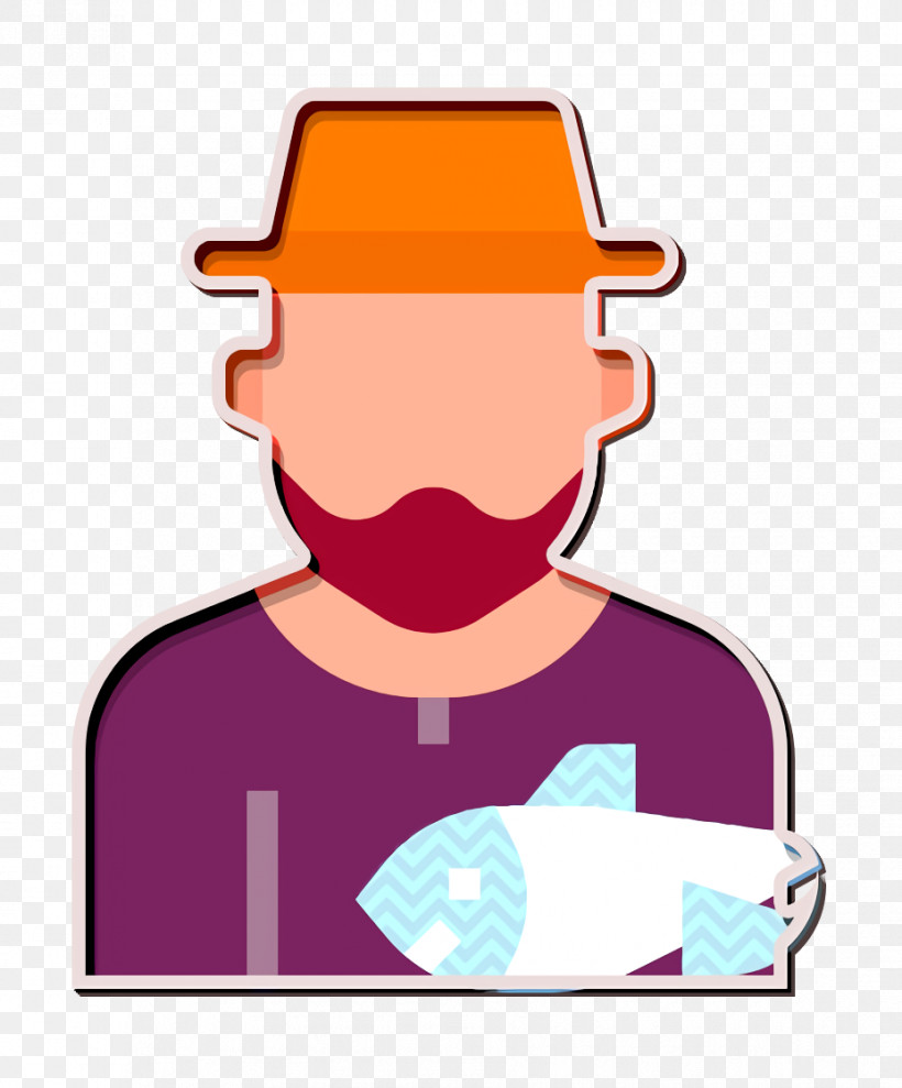 Jobs And Occupations Icon Fisherman Icon, PNG, 928x1120px, Jobs And Occupations Icon, Cartoon, Fisherman Icon, Headgear, Line Download Free