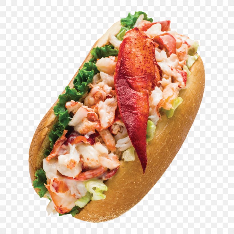 Lobster Roll French Fries T-shirt McDonald's Big Mac Fast Food, PNG, 1000x1000px, Lobster Roll, American Food, Appetizer, Dish, Fast Food Download Free