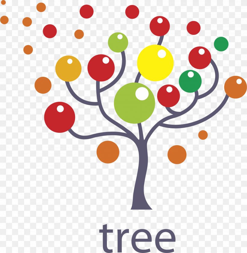 Tree Logo Photography Illustration, PNG, 2051x2102px, Tree, Area, Artwork, Balloon, Floral Design Download Free