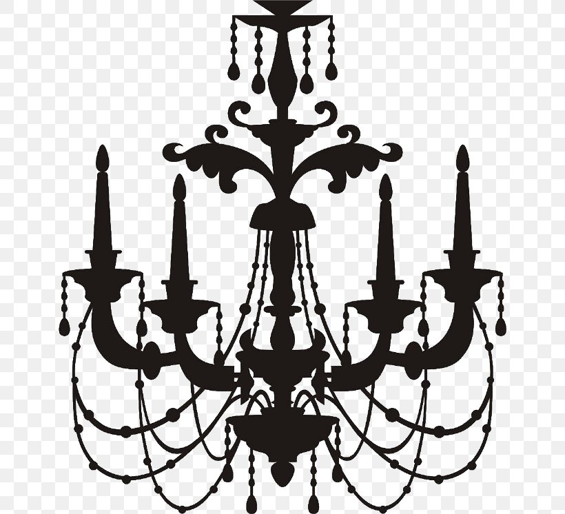 Light Chandelier Art Clip Art, PNG, 650x746px, Light, Art, Black And White, Candle, Ceiling Fixture Download Free