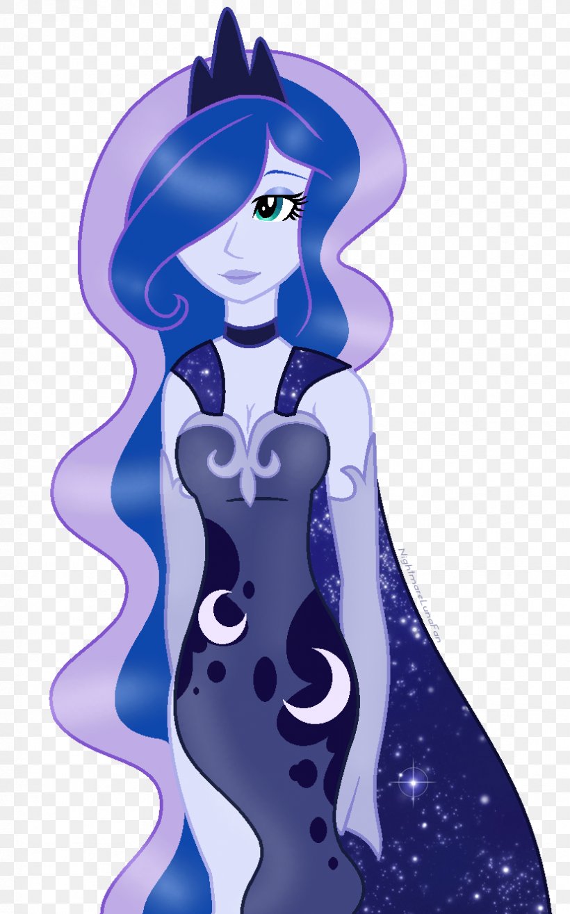 Princess Luna Princess Cadance Twilight Sparkle Pony Equestria, PNG, 828x1328px, Princess Luna, Art, Blue, Cartoon, Cobalt Blue Download Free