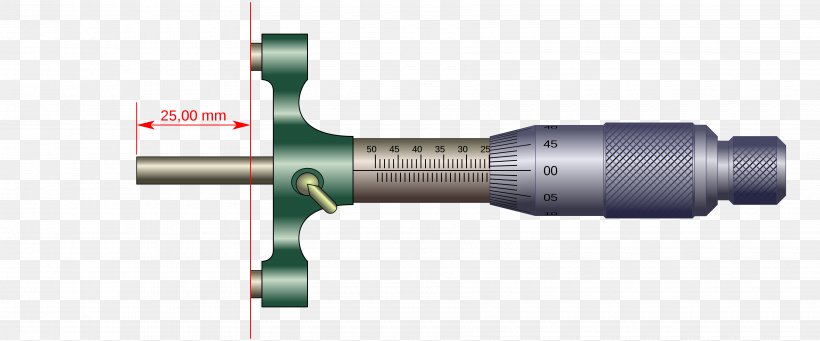 Calipers Micrometer Screw Measurement Measuring Instrument, PNG, 3600x1500px, Calipers, Cylinder, Doitasun, Electricity, Encyclopedia Download Free