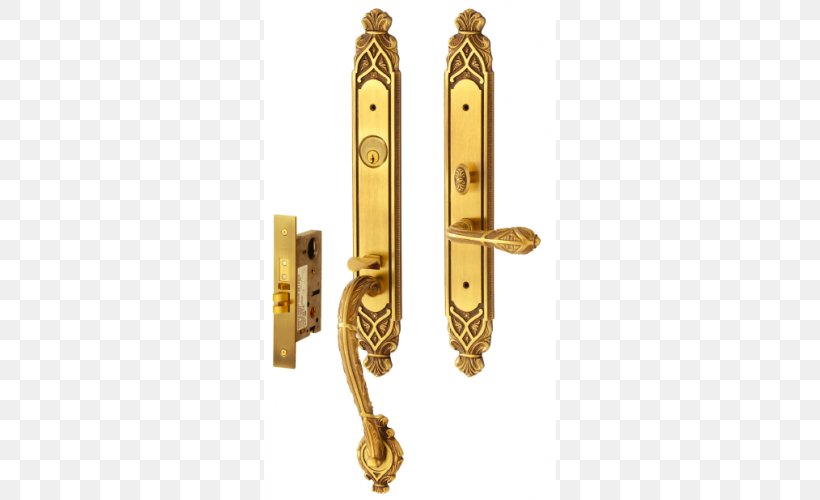 Brass 01504 Door Handle Lock, PNG, 500x500px, Brass, Door, Door Handle, Handle, Hardware Accessory Download Free