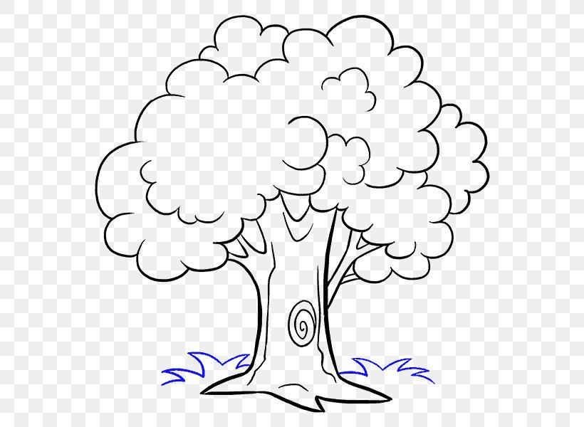 How To Draw Trees Drawing Cartoon Sketch, PNG, 678x600px, How To Draw Trees,  Area, Art, Artwork,