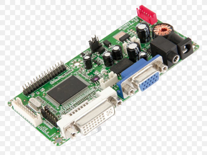 Microcontroller Graphics Cards & Video Adapters Laptop TV Tuner Cards & Adapters Low-voltage Differential Signaling, PNG, 900x675px, Microcontroller, Circuit Component, Computer Component, Computer Monitors, Controller Download Free