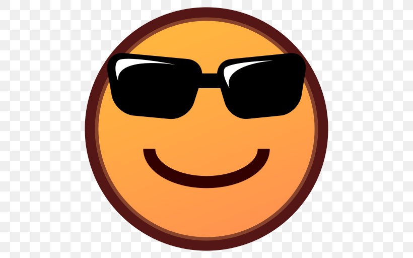 Smiley Emoticon Glasses Clip Art, PNG, 512x512px, Smiley, Emoji, Emojipedia, Emoticon, Eyewear Download Free