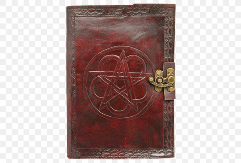 Book Of Shadows Leather Pentagram Paper Embossing Wicca, PNG, 555x555px, Book Of Shadows, Book, Bookbinding, Codex, Diary Download Free