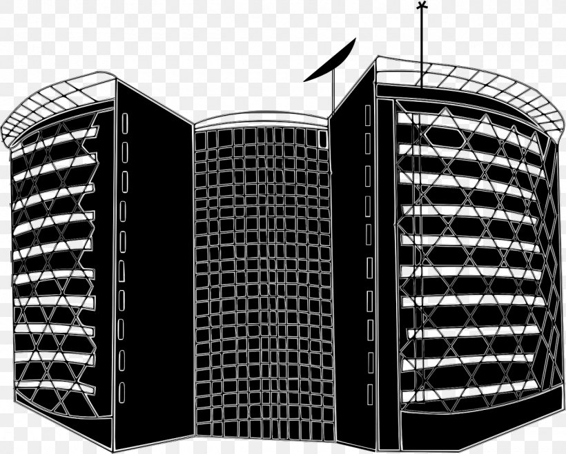 Cyber Towers Building Clip Art, PNG, 1280x1030px, Cyber Towers, Architecture, Black And White, Building, Drawing Download Free