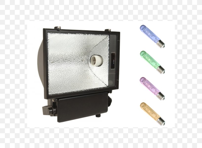 Floodlight Metal-halide Lamp Reflector Light Fixture, PNG, 600x600px, Light, Electrical Ballast, Electricity, Floodlight, Halide Download Free