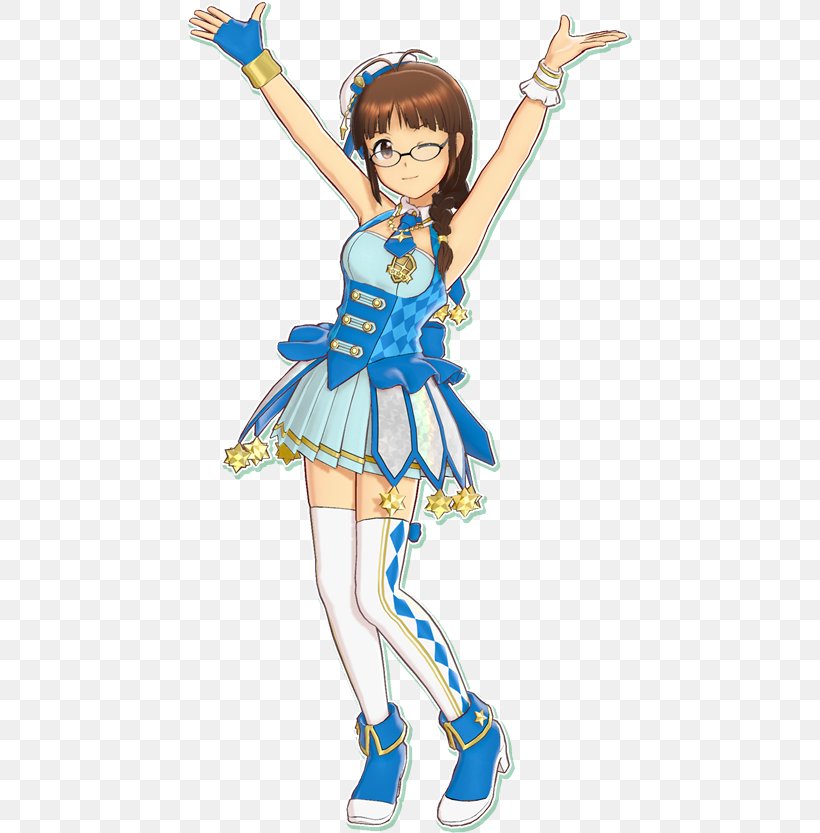 The Idolmaster Platinum Stars Ritsuko Akizuki PlayStation 4 THE IDOLM@STER PLATINUM MASTER Seiyu, PNG, 445x833px, Watercolor, Cartoon, Flower, Frame, Heart Download Free
