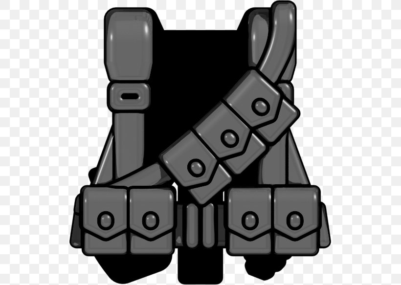 United States Of America BrickArms Combat Vest LCV Rifleman [Black] World War II BrickArms Combat Vest WW2 US Rifleman, PNG, 537x583px, United States Of America, Black, Black And White, Brickarms, Combat Download Free