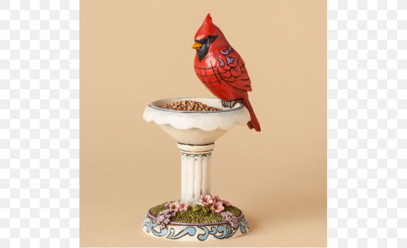 Bird Northern Cardinal Figurine Christmas Holiday, PNG, 600x500px, Bird, Beak, Bird Baths, Cardinal, Christmas Download Free