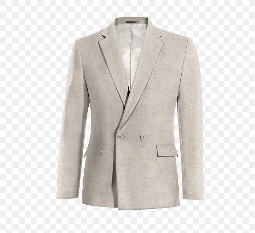 Blazer Jacket Sport Coat Double-breasted Cotton, PNG, 600x750px, Blazer, Beige, Button, Casual Attire, Clothing Download Free